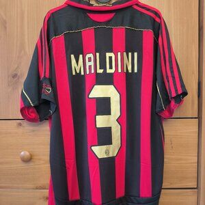 Paolo Maldini #3 Jersey AC Milan 2006/07 Home kit
